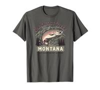 Blackfoot River Montana Pesca a Mosca Maglietta