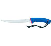 BlackFox Coltello per sfilettare, manico in plastica, lunghezza totale: 35,0 cm, blu, M