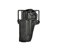 Blackhawk Cqc Serpa Glock 17/22/31 Left Weapon Paddle Holster Nero