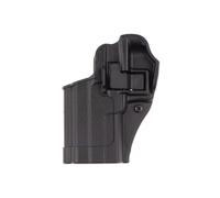 Blackhawk Cqc Serpa Sp2022 Left Weapon Paddle Holster Argento