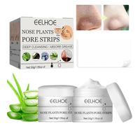 Blackhead Remover Maske,Blackhead Clear-Up Strips, Nose Plant Pore Strips, Strisce strappabili per punti neri, pulizia profonda della cura del viso con 120 fogli di carta