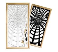 BLACKHOLE - Moduli Decorativi in Legno e PVC