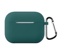 (Blackish Green) For AirPods Pro 3 Silicone Case with Carabiner Ultra Thin 1.3mm Earphone Protective Cover（）