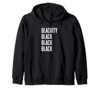 Blackity Black Black Black Culture Felpa con Cappuccio