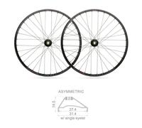 Blackjack Ruote 27,5" x 27mm MTB READY Tubeless Shimano 10/11V (Coppia)
