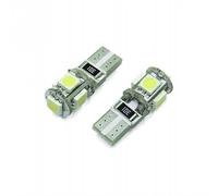 BlackLight LAMPADE LED CAN-BUS W5W 12V 5XLED 5050 LUCE POSIZIONE SERVIZI BIANCA