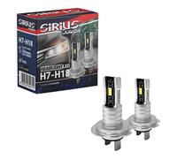 Blacklight SIRIUS Coppia 2 Lampadine a LED H7/H18 12V 6000K 22.3W JUNIOR Series