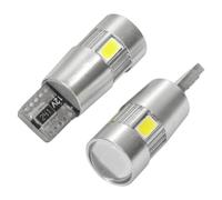 Blacklight SIRIUS Coppia 2 Lampadine SERIE POWER W5W con led 5630 e Lenticolare