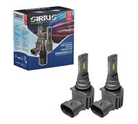 Blacklight SIRIUS Coppia Lampadine LED H10/HB3 6000K 12V (P20d) CHIP SEOUL CSP