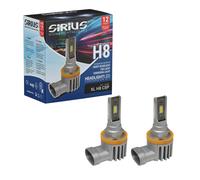 Blacklight SIRIUS Coppia Lampadine LED H8/H9/H11/H16 12V 6000K CHIP SEOUL CSP