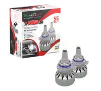 KIT LED H1 12V 55W 19000 LUMEN 6500K FARO LENTICOLARE - BLACKLIGHT XL H1 LSR