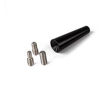 BlackNugget bn-ca1-s - Antenna universale per auto, adatta per auto, con ricezione di alta qualità, per antenna AM & FM, asta corta, 6,5 cm