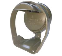 Blackout Drive Testa Faro 4.5 " + Staffa di Montaggio Per Jeep Willys MB D Gpw
