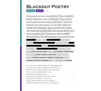 Blackout Poetry: Mindful Mystic [v.2]