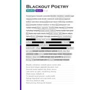 Blackout Poetry: Mindful, Mystic [v.3]