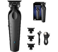 Blackout Trimmer Plus Zero Gap,Barbers Tonic Blackout Trimmer Premium Zero-Gapped, Cordless Rechargeable Razor Hair Clipper, Instantly Do Crispy Line and Skin Tight Shaves (Nero)