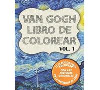Blackpaper Publishing Van Gogh Libro de colorear Vol. 1 (Tascabile)
