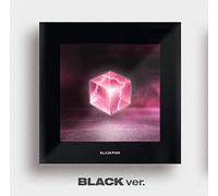 BLACKPINK 1st Mini Album [SQUARE UP] BLACK Ver. CD + P. libro + cartolina fot...