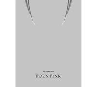 BLACKPINK 2° album BORN PINK BOX SET GRIGIO Ver. CD + P. Libro + P.Card + Pos...