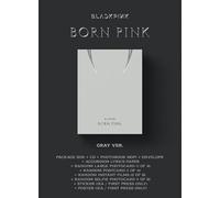 BLACKPINK 2nd ALBUM - BORN PINK [GRAY Ver.] _Package Box set_Bonus (Referring to the bullet point)