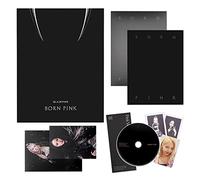 BLACKPINK - BLACKPINK - [BORN PINK] (BLACK Ver.) CD + Photobook + Envelope + Lyrics Paper + Large Photocard + Postcard + Instant Films + Selfie Photocard + 2 Pin Badges + 4 Extra Photocards