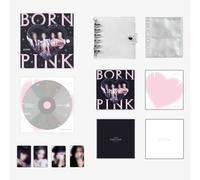 BLACKPINK BORN PINK DISK PINK PHOTO BINDER con Cover, 2Carte, 4 Card UFFICIAL...