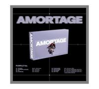 BLACKPINK Jisoo AMORTAGE 1st Mini Album Exclusive Purple Version CD+Screenplay Book+Flip Book+2p PostCard+1p PhotoCard+1p Polaroid+Tracking Sealed JI SOO