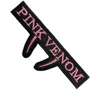 BlackPink - Patch da stiro PINK VENOM, nero / rosa, Taglia Unica