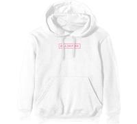 Blackpink 'Shut Down Photo Grid' (Bianco) Felpa con Cappuccio Pullover UFFICIALE