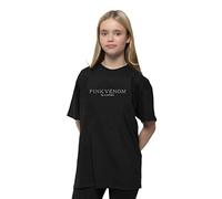 BlackPink T Shirt Rosa Venom Band Logo Nuovo Ufficiale Unisex Nero Size XXL