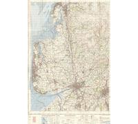 Blackpool and Preston Map Journal: Vintage Map Notebook