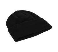Blackrock Black Woolly Beanie Hat con Fodera in Thinsulate per Il Massimo del Calore