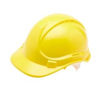 Blackrock Yellow 6 Point Harness Safety Helmet 7000800