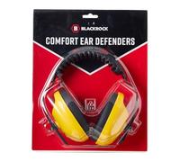 Blackrock Ear Defenders SNR 27db, Adulti, Bambini, Ragazzi, Tiro a segno, Cappello rigido, Paraorecchie insonorizzati, Protezioni auricolari, Dispositivi di protezione dell'udito, Rosso, Arancione