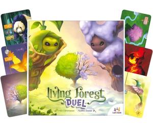 Blackrock Games Living Forest Duel - Gioco da tavolo per 2 giocatori, 10 anni in su, gioco Duo, gioco di strategia, riflessione e tattica, gioco veloce di 20 minuti, ludonaute