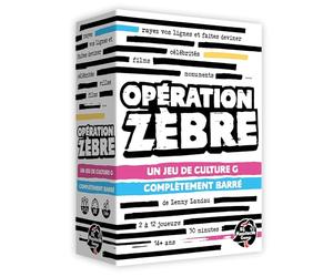Blackrock Games OPERAZIONE Zebre - Gioco da tavolo - Cultura generale e deduzione - Gioco d'atmosfera - 14 anni e più - 2-12 giocatori - Divertente e originale - cooperativo o competitivo - Big Baffi