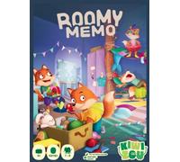 Blackrock Games Roomy Memo - Gioco di memoria cooperativo per bambini dai 4 anni - da 1 a 5 giocatori - Gioco educativo veloce e giocoso - Edizione Kiwizou