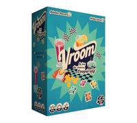 Blackrock Games - Vroom - Gioco di Corse Cooperative - 3 a 6 Giocatori - Da 8 Anni - Auto in Legno, Moduli Evolutivi - Big Baffi Games