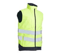 Blackrock Gilet Imbottito Hi-Vis Due Toni Arancione & Giallo
