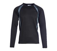 Blackrock Gilet termico da uomo, gilet a manica lunga, intimo termico di base, termiche invernali con tessuto isolante per ridurre la perdita di calore e finitura spazzolata per il comfort