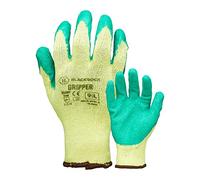 Blackrock Guanti da lavoro in lattice con pinza, giardinaggio, uomini e donne, resistenti, resistenti alle spine, costruzione, palmo impermeabile, guanti di sicurezza spessi da giardino, fai da te