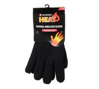 Blackrock HEAT Guanti termici neri, Uomo e donna, Guanti invernali, Accessori, Abbigliamento caldo e riscaldato, Lana, Caldo, Escursioni, Pile, Taglia - Large/XL
