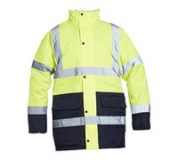 Blackrock Hi Vis Giacca isolata impermeabile, Per uomo e donna, Giacca gialla, Cappotto, Utility e sicurezza, High Viz, Lavori edili, Idrorepellente, Certificato EN 20471 Classe 3, EN343 3:7