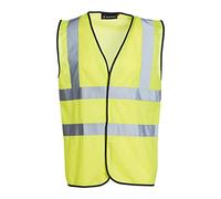 Blackrock Hi-Vis Yellow 2 B&B Vest (Header Card), completamente certificato EN
