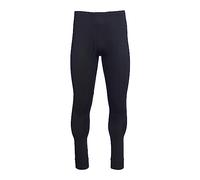 Blackrock Leggings termici neri, pantaloni lunghi, intimo termico di base con tessuto isolante per ridurre la perdita di calore e finitura spazzolata per il comfort, termici invernali