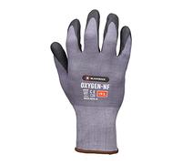 Blackrock Oxygen-NF Guanti da lavoro flessibili e leggeri da uomo e da donna, rivestimento in schiuma di nitrile, presa asciutta, bagnata e oleosa, fodera in nylon elasticizzato