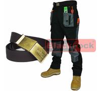Blackrock Pantaloni Lavoro Multi Tasca Trade Triple Cuciture & Cintura Gratis
