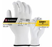 Blackrock Pittori Decorazione Leggero Gripper Sicurezza Guanti Destrezza Bianco