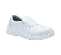 Blackrock Scarpe di sicurezza antiscivolo, uomo e donna, punta d'acciaio, cuoco, infermiere, ortopedico, scarpe da lavoro antiscivolo, igiene, ristorazione, cucina, calzature di utilità per il lavoro