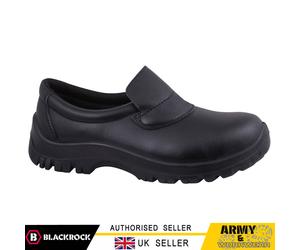 Blackrock Sicurezza Impermeabile da Lavoro Slip On Scarpe Punta IN Acciaio Cibo